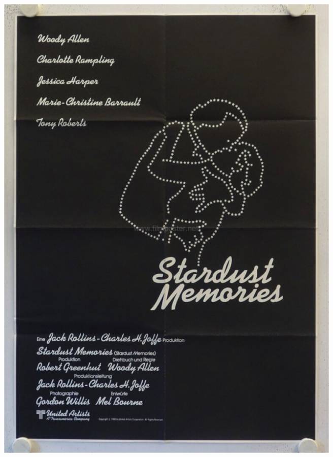 Stardust Memories originales deutsches Filmplakat